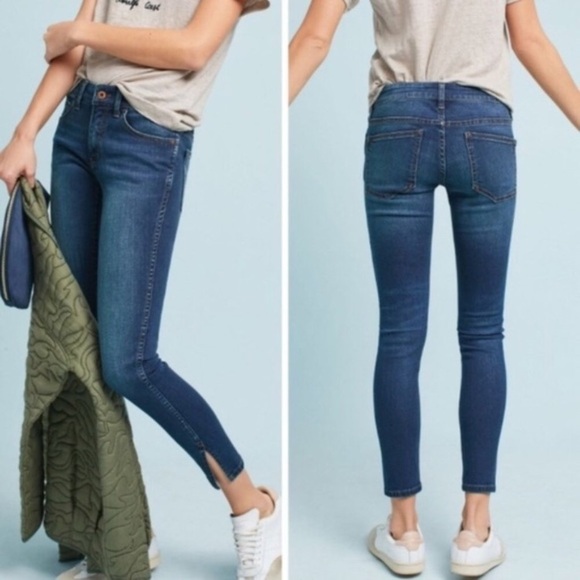 Pilcro & the Letterpress Mid-Rise Skinny Jeans - Picture 1 of 10